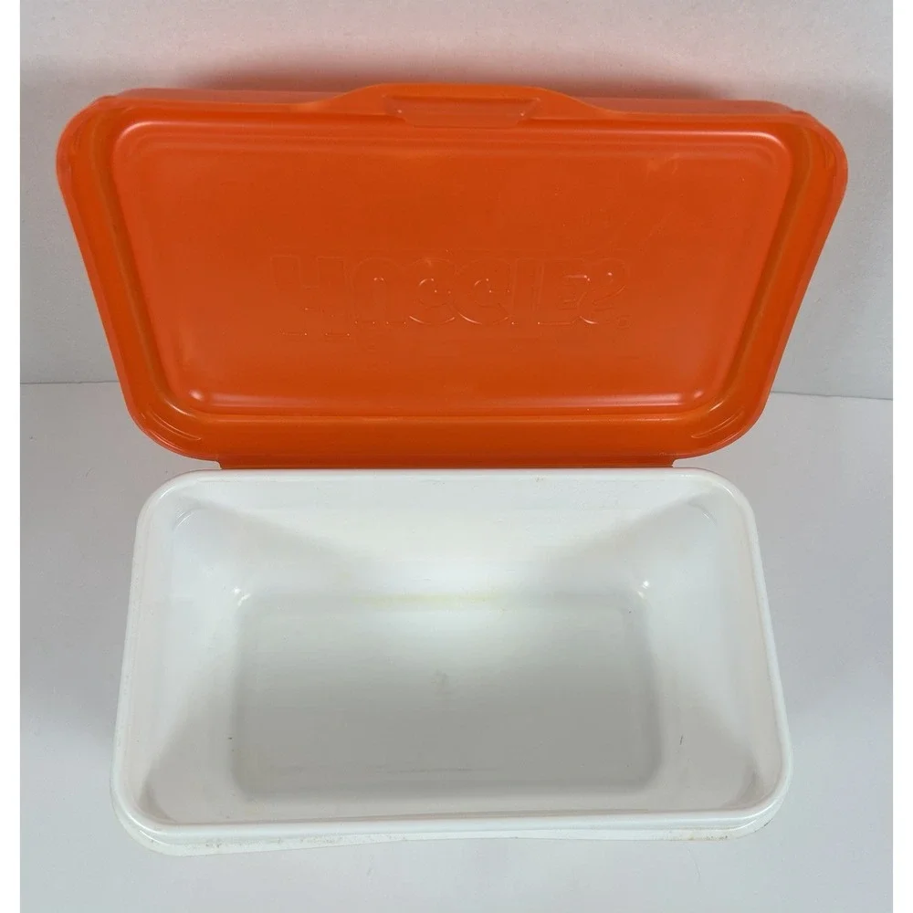 VTG 90's Huggies Baby Wipes Plastic Container Red Lid Empty Movie Prop Collector